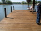 Dock After Cleaning and Sealing